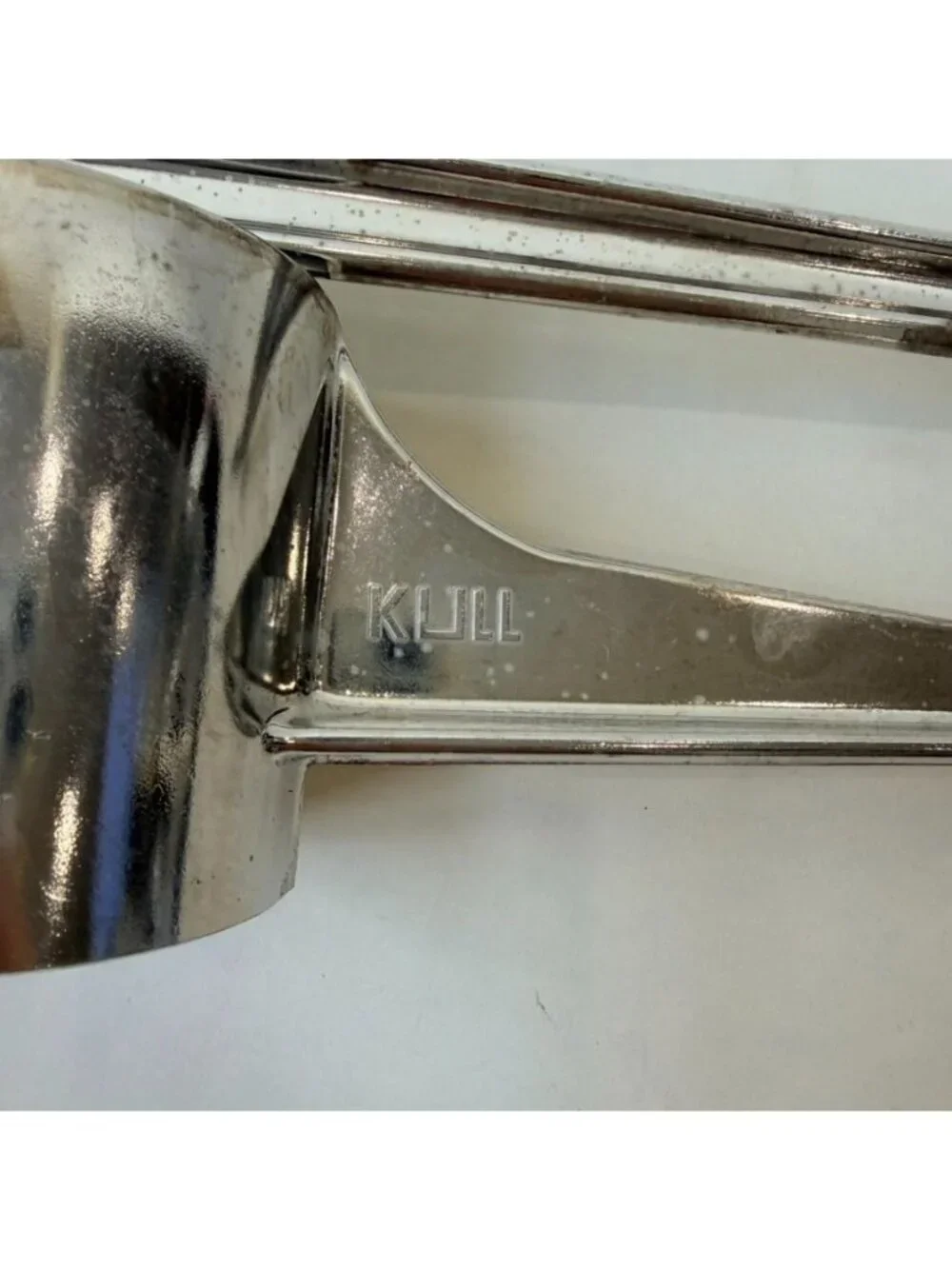 Kull Heavy Duty potato/Noodle Press Metal Kitchen Tool Silver See Measurements